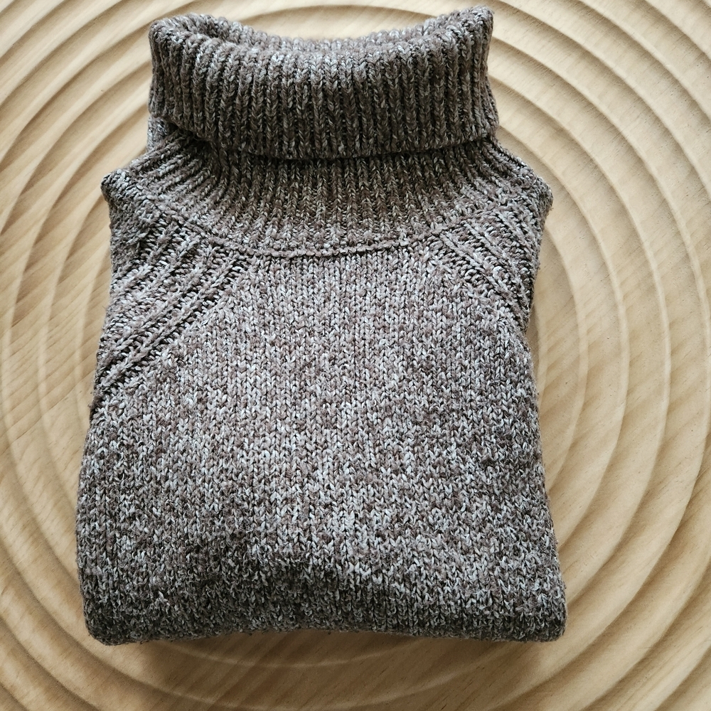 Forever 21 Marled Turtleneck Raglan Knitwear Sweater Size Small - Picture 3 of 12